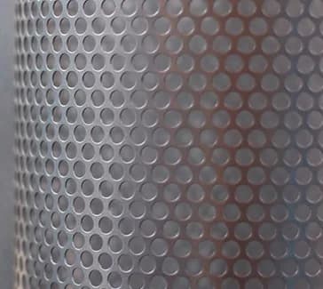 Mimari ve endüstriyel kullanım için perfore metal yüzey